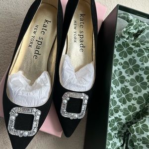 Kate Spade buckle up flat
